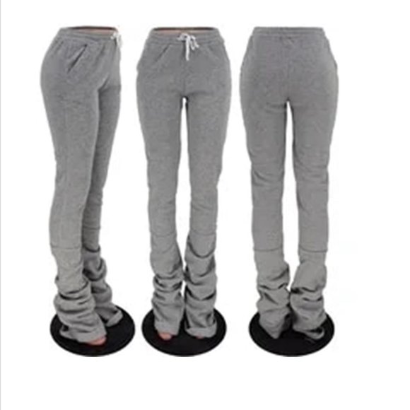 JBCreations Pants - NWT Gray Stack Pants
